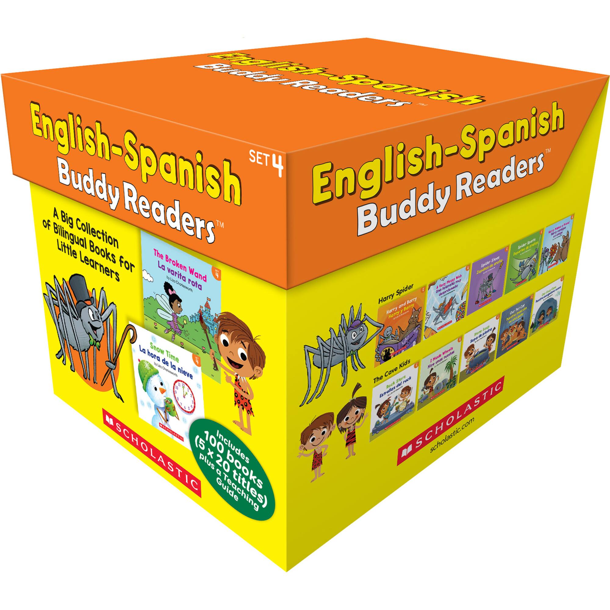 Scholastic Teaching Solutions English-Spanish Buddy Readers Multi-Copy Set 4